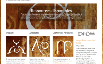 Nouveau site Web